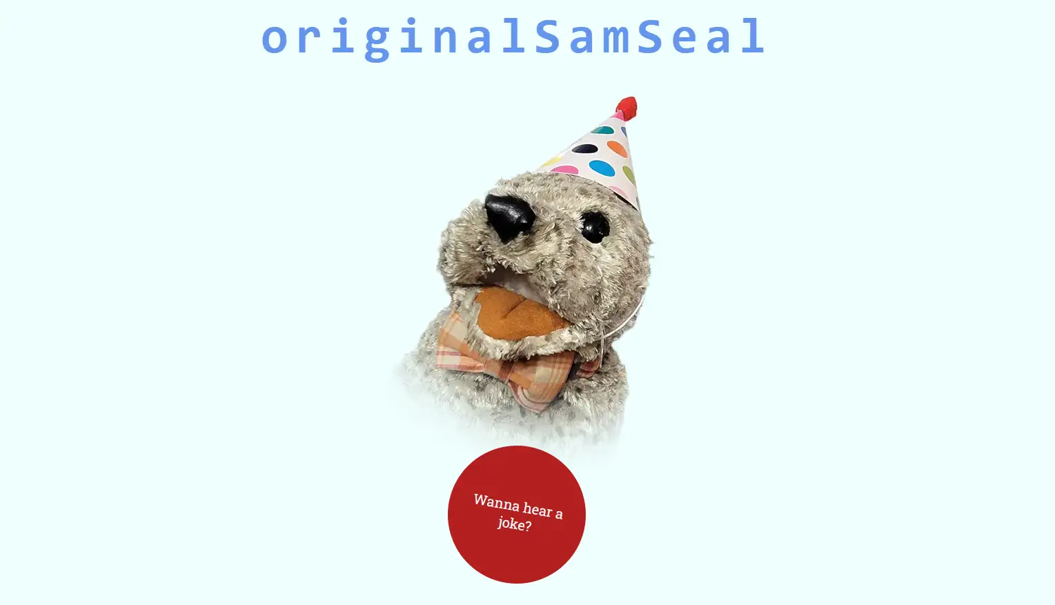 picture of Sammy Seal puppet